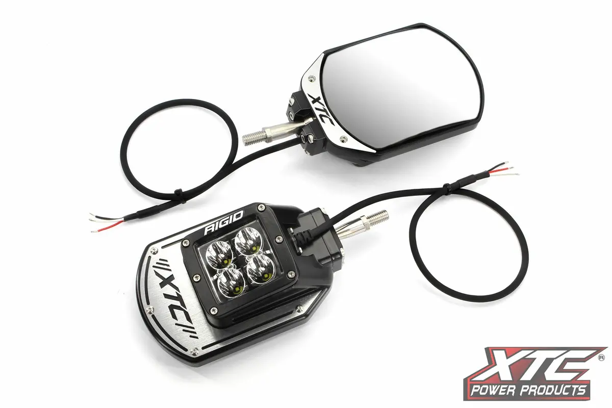 Side View Mirror Kit Six12 Lit Kaw 2