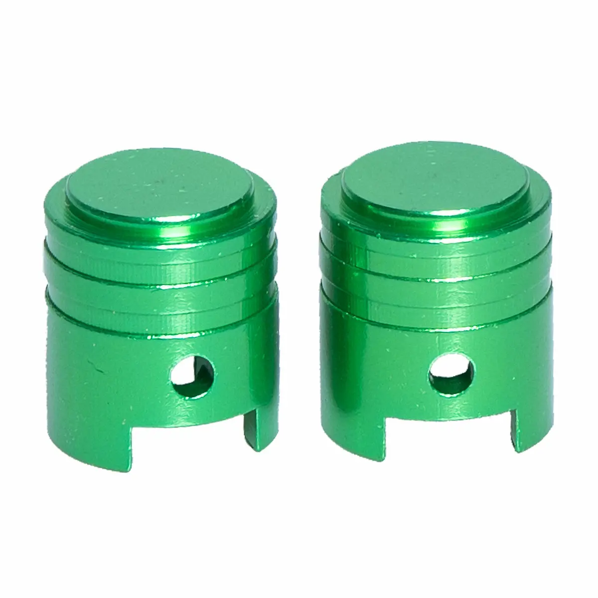 Valve Caps 2Pcs Green 1