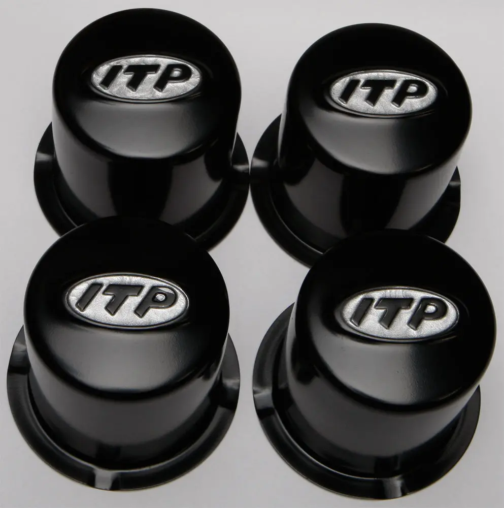 Steel 4/110 Black Cap 4 Pack 1