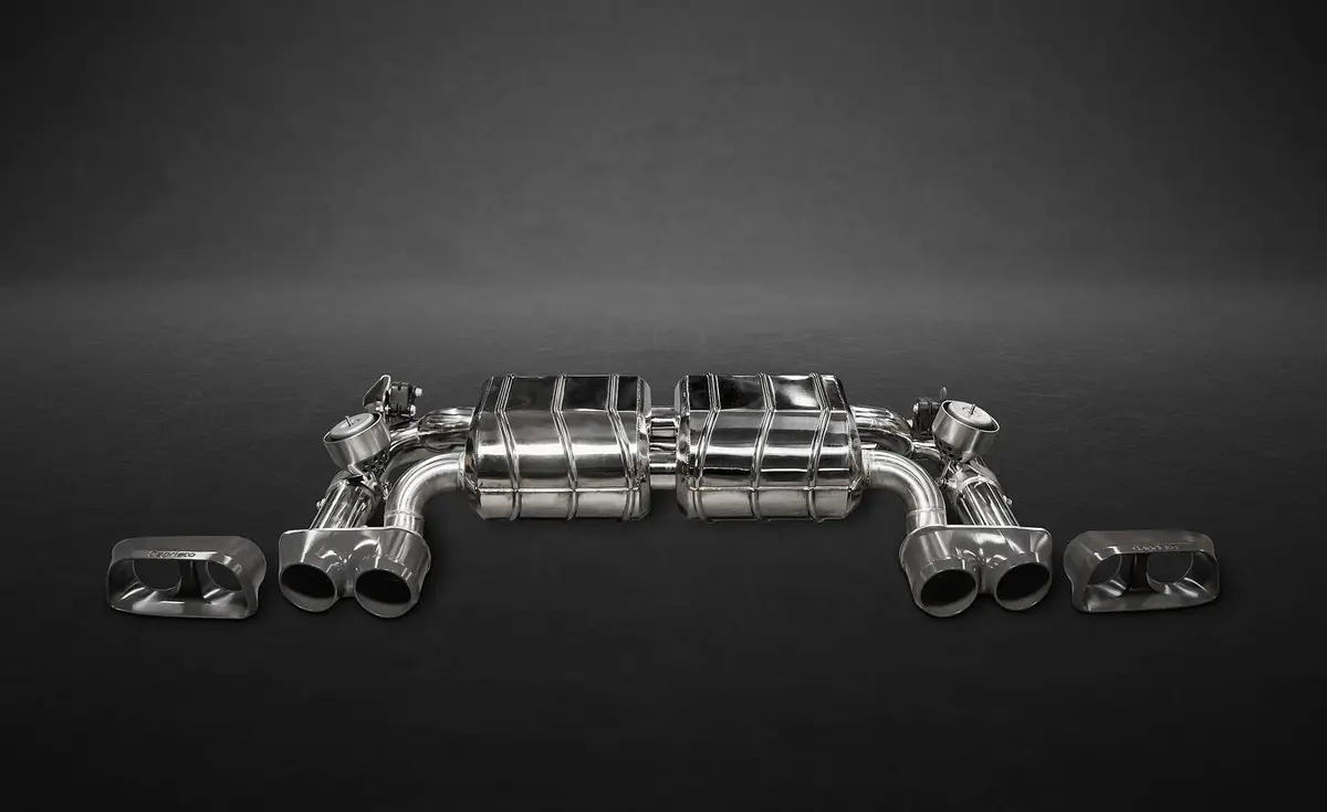 Capristo Valved Exhaust With Middle Silencer Spare Pipes And Skirt Diffuser (Ces3) - Bmw 435I 2