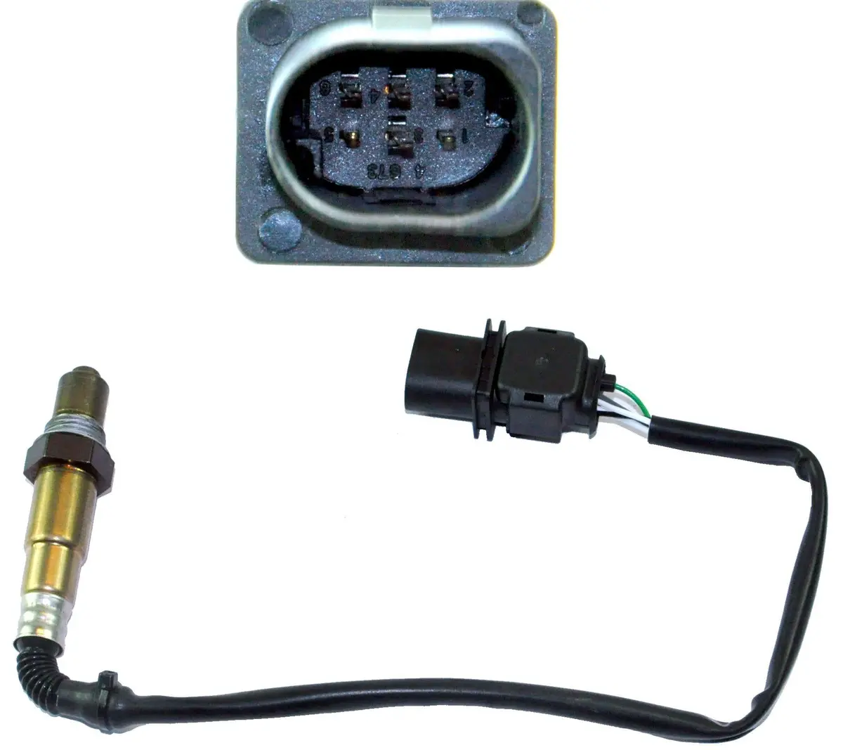 5 Wire Oxygen Lambda O2 Sensor For Alfa Romeo, Audi, Bmw, Citroen And Fiat 1