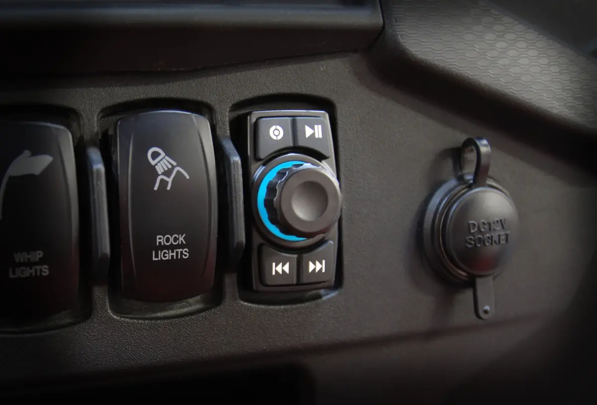 Bluetooth Rocker Switch With Aux Input 2