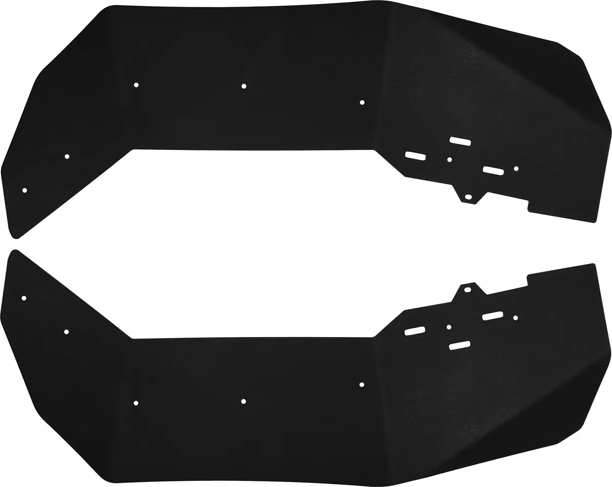 Over Fenders Blk Set(4) Pol Rzr 1000/900 1