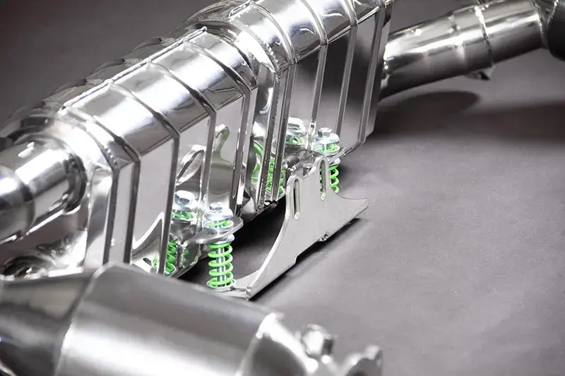Capristo Valved Exhaust + 250 Cell Sport Cats (Ces3) - Porsche 997.1 Turbo/ S/ Gt2/ 2Rs 2