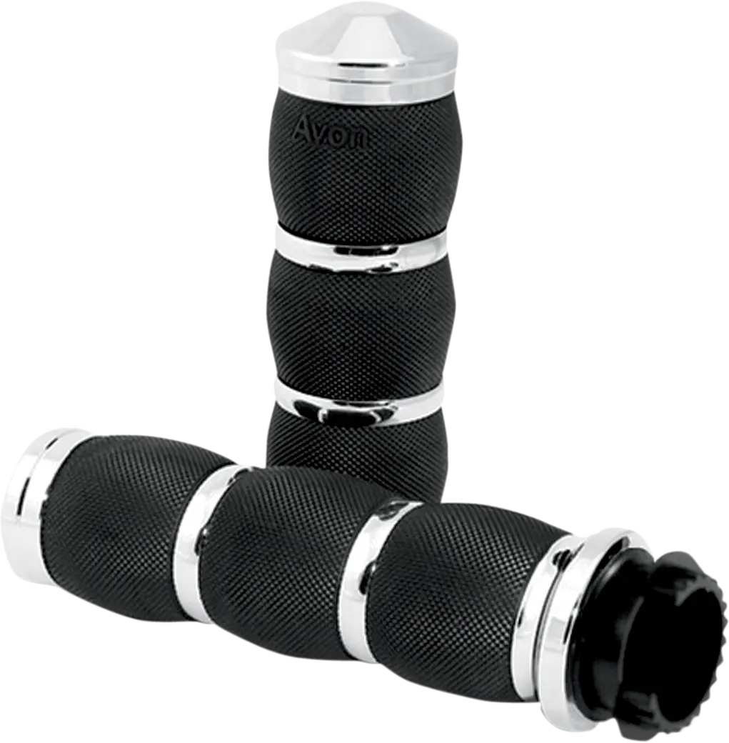 Avon Grips 3-Ring Velvet Air Cushioned Grips With Throttle Boss 13