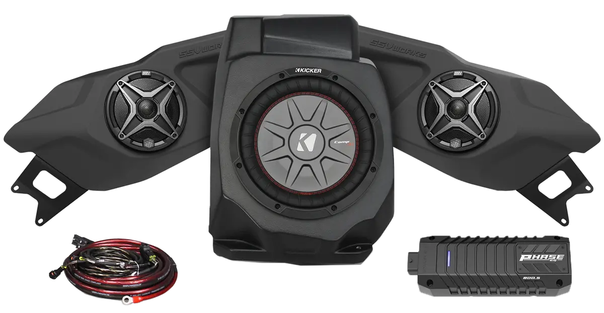 3 Speaker Plug And Play Kit Ride Command 1