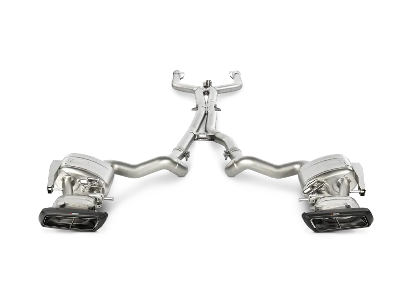 Akrapovic 15-17 Amg C63 Estate Evolution Line Cat Back (Titanium) W/ Carbon Tips (Req. Link Pipe) 1