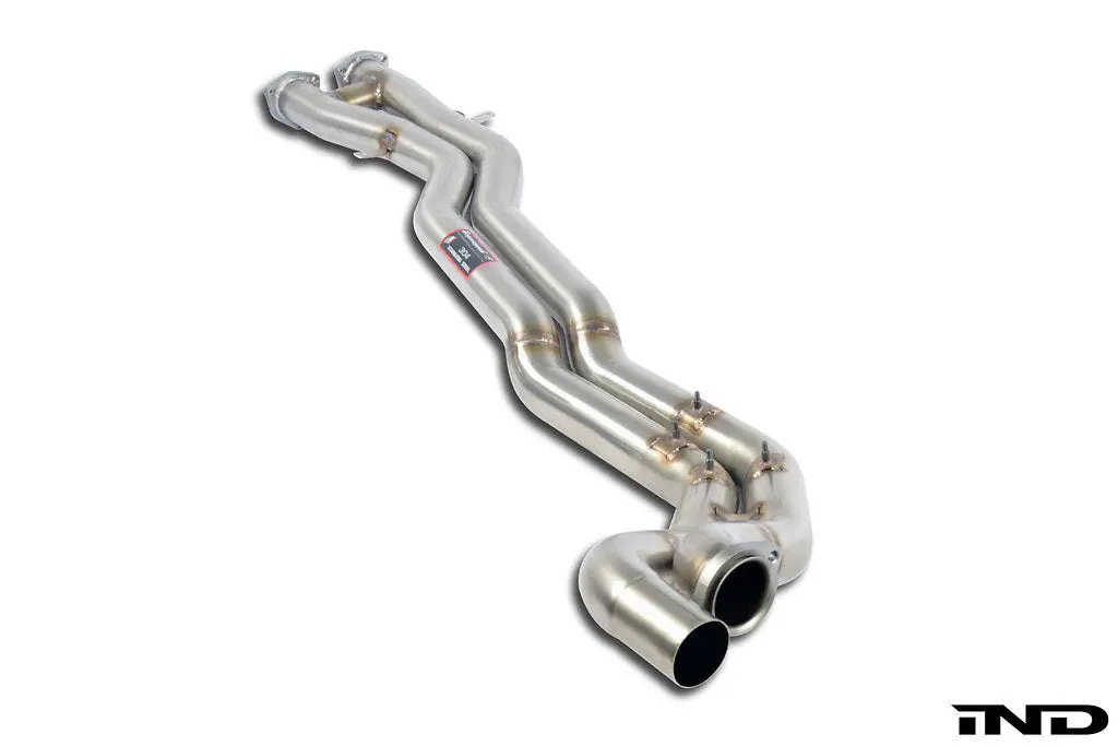 Supersprint Bmw E46 M3 Stainless Center H-Pipe - Non-Resonated 1