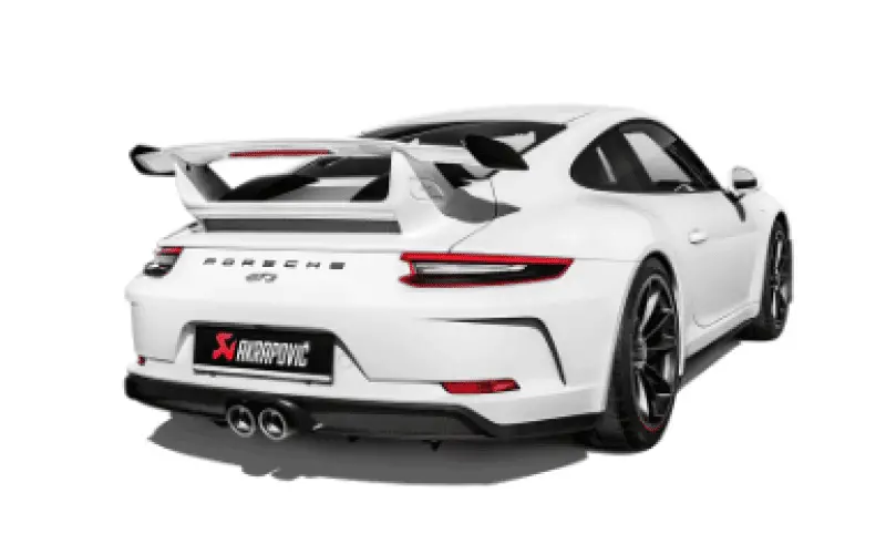 Akrapovic 2018 Porsche 911 Gt3 (991.2) Slip-On Race Line (Titanium) W/O Tail Pipe Set 1