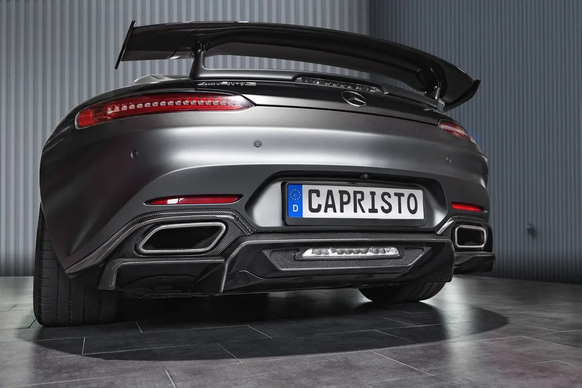 Capristo Carbon Fiber Rear Diffuser - Mercedes Amg Gt/Gts 1