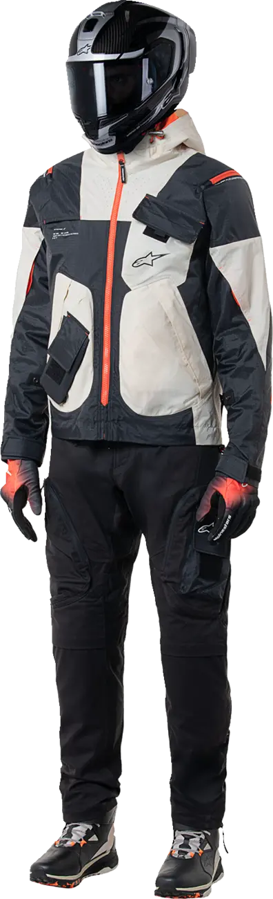 Alpinestars Mogress Air Jacket - Black/Almond/Hot Orange - Large 3301625-1489-L 2