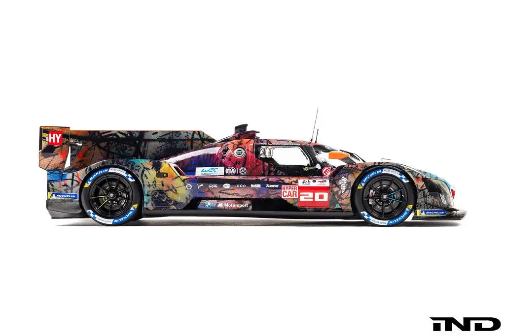 Genuine Bmw 1:18 Art Car #20 By Julie Mehretu - M Hybrid V8 1