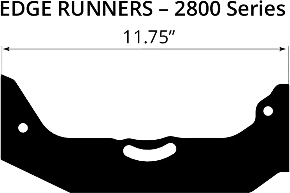 Woody's Wear Bars - 5" - Edge Runner - Pilot Ts Ski Ets5-2800 1