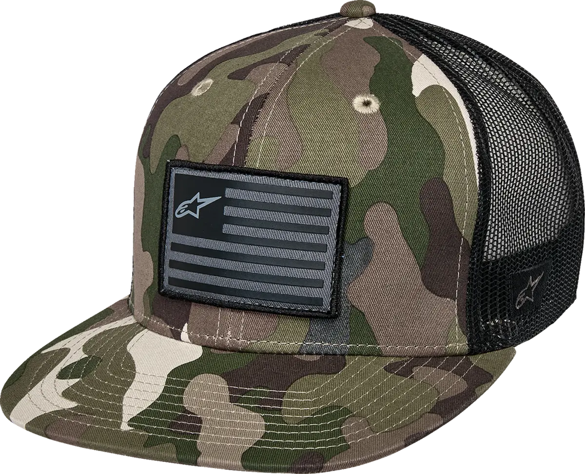 Alpinestars Flag Flat Trucker Hat 2