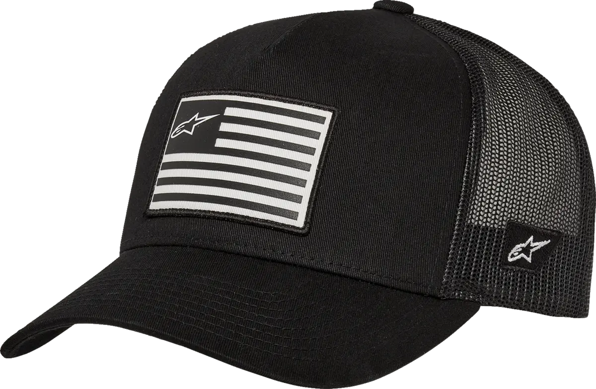 Alpinestars Flag Flat Trucker Hat 1
