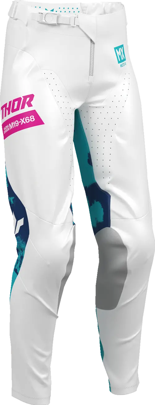 Thor Women's Launchmode Series - Xp Gloves, Bleach Pants & Jersey 12