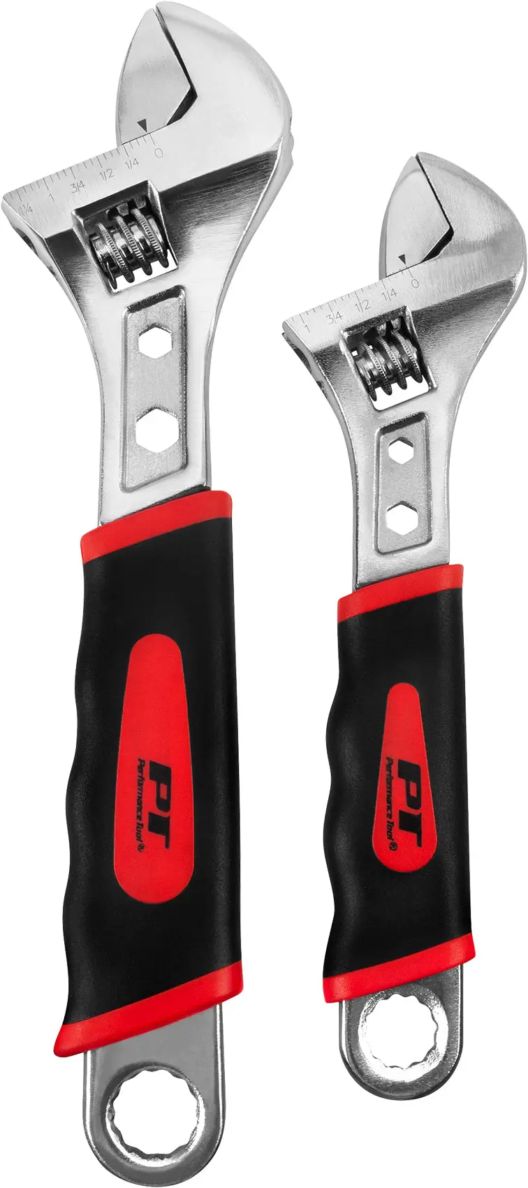 2Pc Adjustable Wrench Set 1