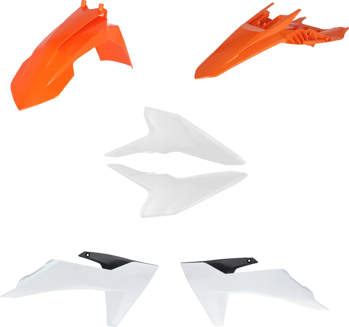 Acerbis Standard Body Kit - '25 Oem Orange/White/Black - Ktm - Sx '24-'25 2986868211 1
