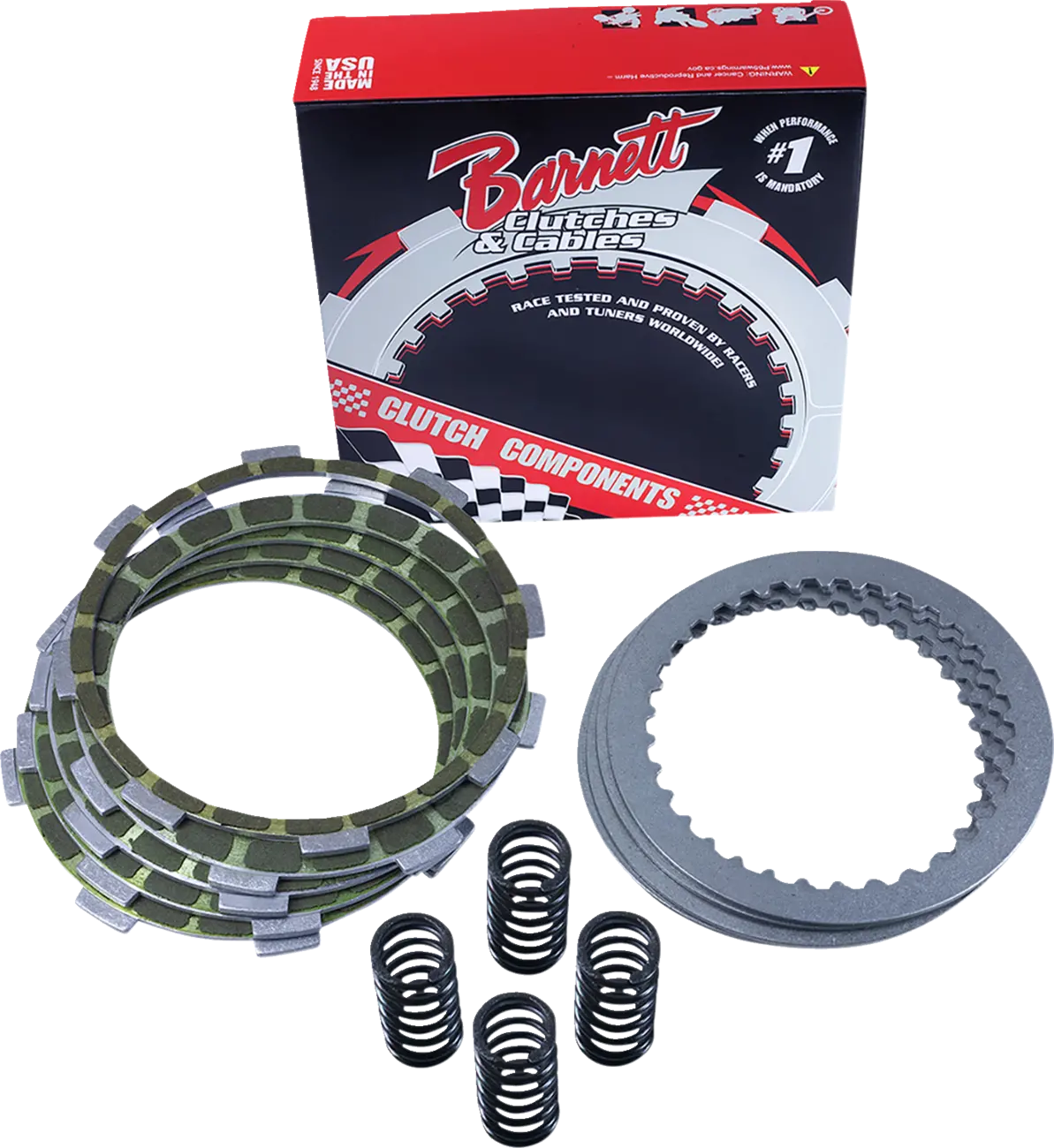 Barnett Clutch Kit - Kevlar - Klx140 303-45-10038 1