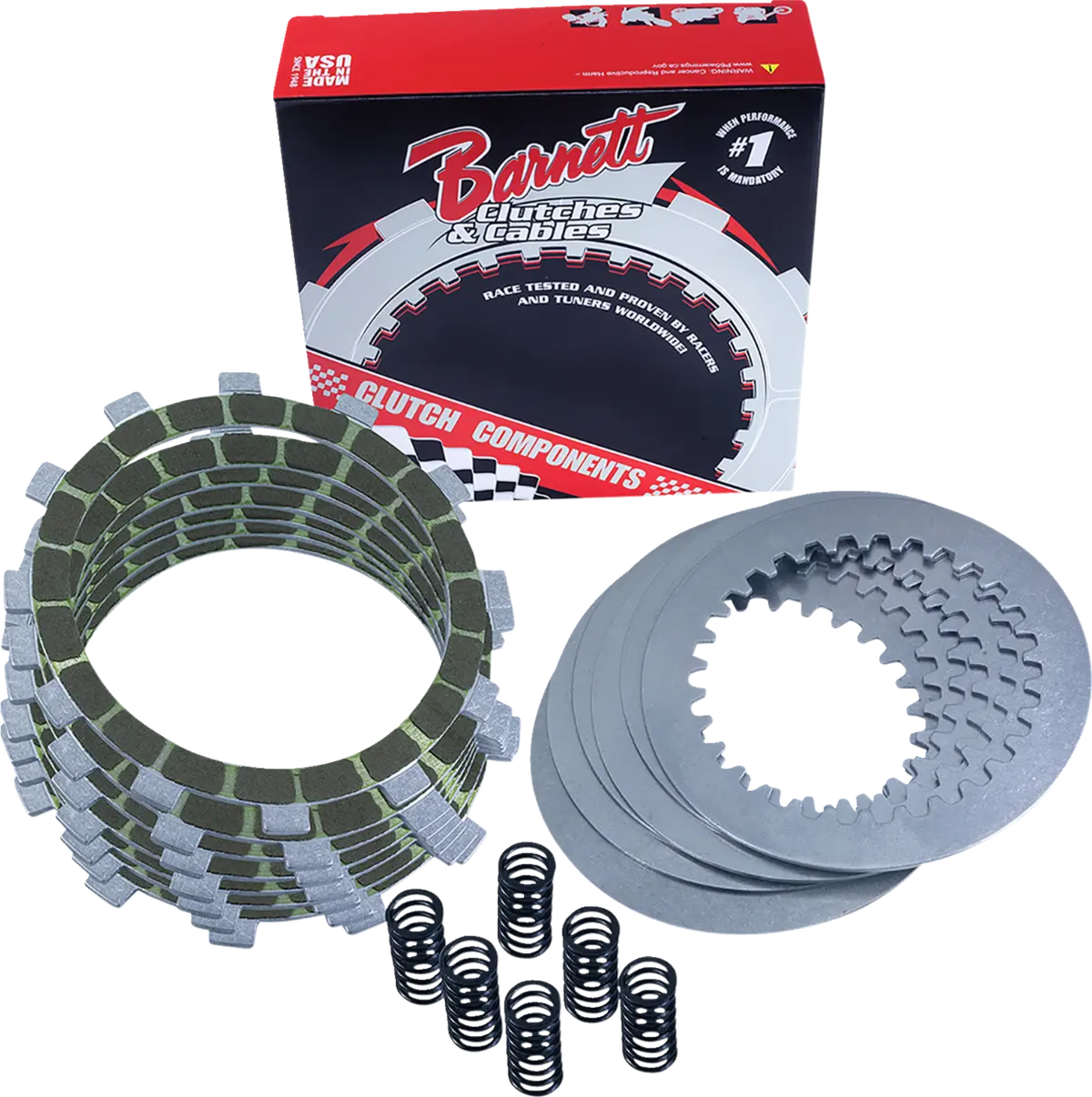 Barnett Clutch Kit - Kevlar - Klx 250/300 303-45-10040 1