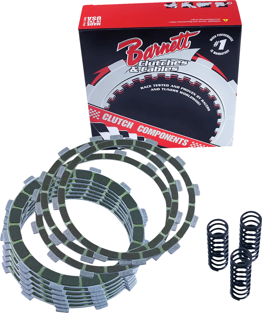 Barnett Clutch Kit - Kevlar - Ninja H2 305-45-10042 1