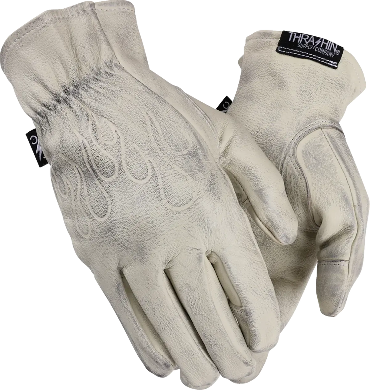 Thrashin Supply Co. Roper Leather Gloves 2