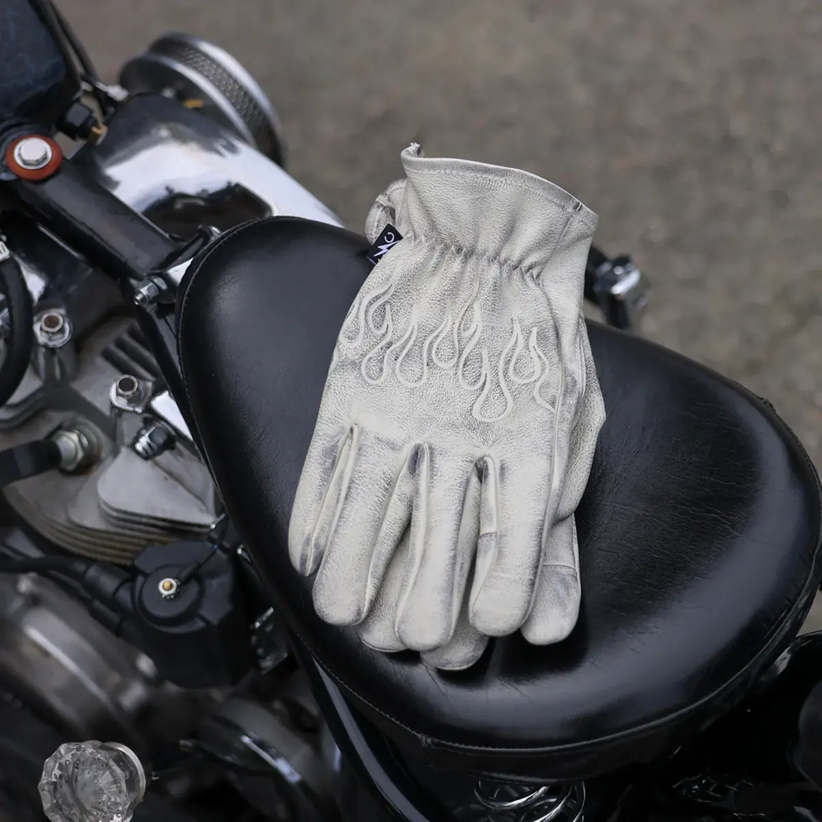 Thrashin Supply Co. Roper Leather Gloves 10