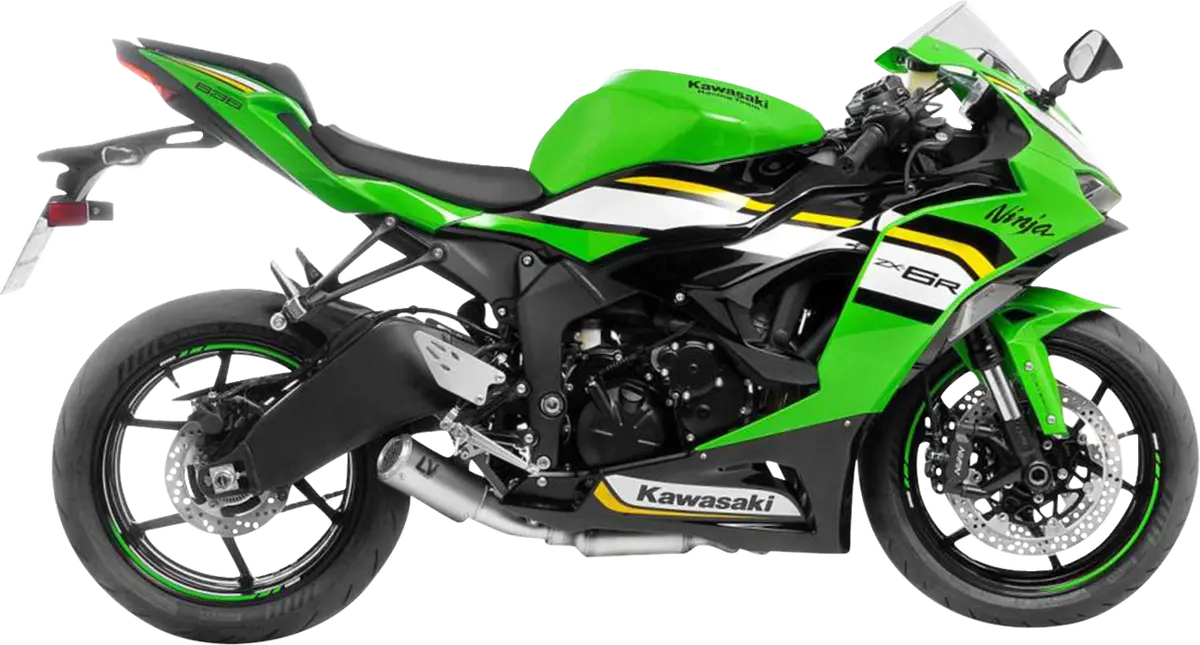 Leovince Lv Corsa S Slip-On Muffler - Titanium - Kawasaki Zx-6R 15413Stu 1