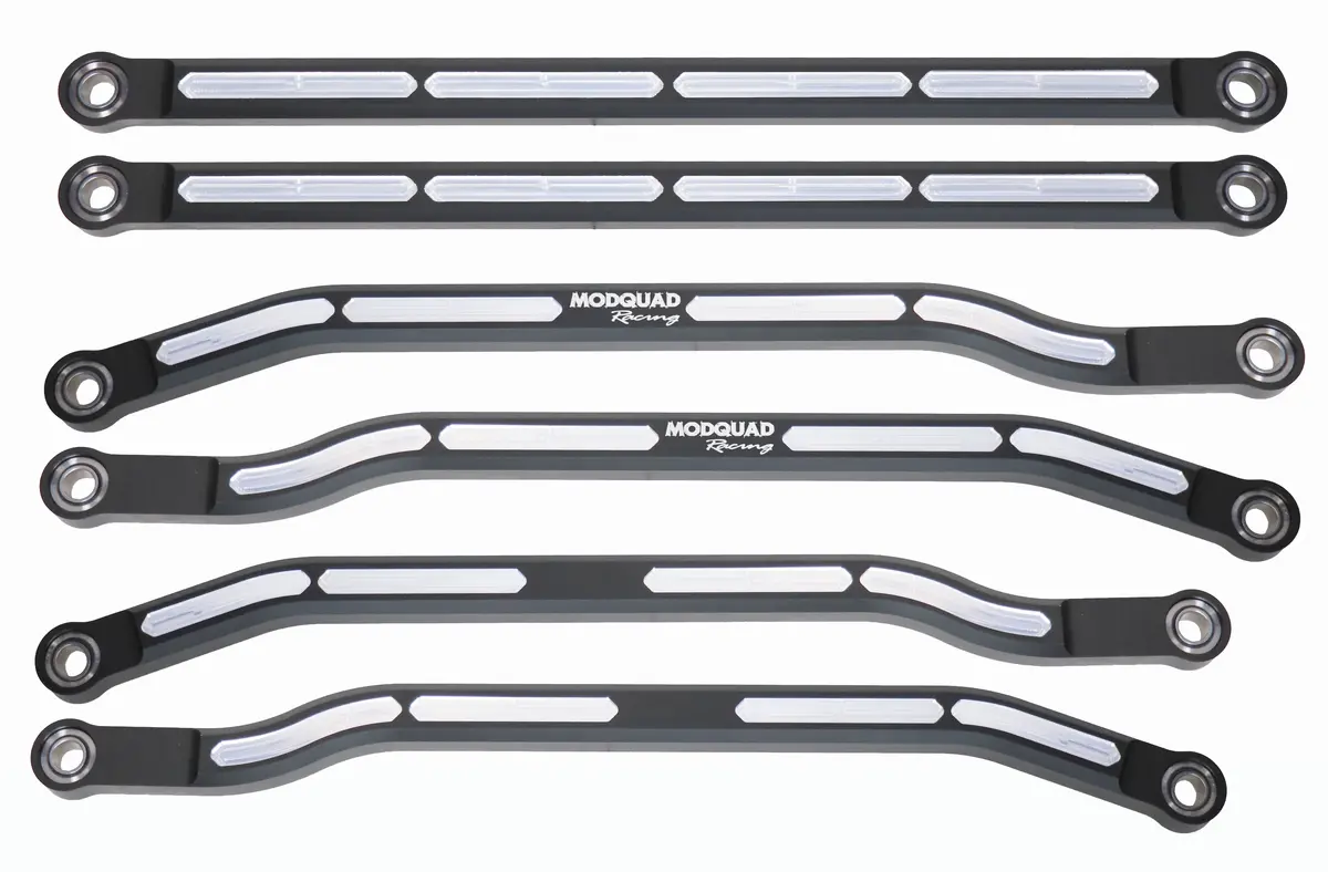 High Clearance Radius Rods Black 72" 1