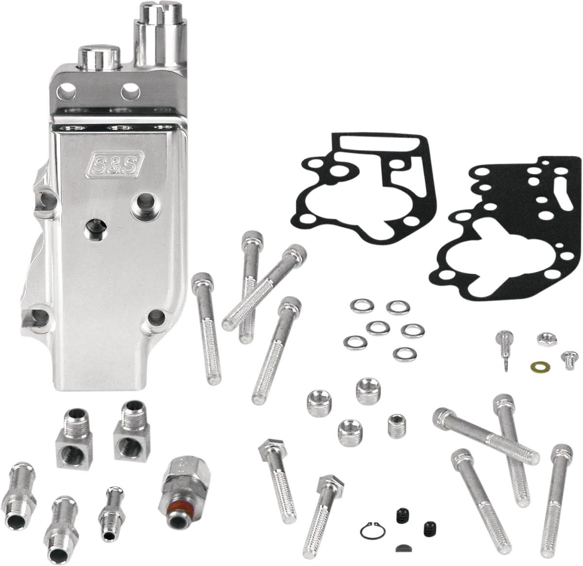 S&S Cycle Billet Oil Pump - Standard Cover - '36-'69 Big Twin 31-6200 1