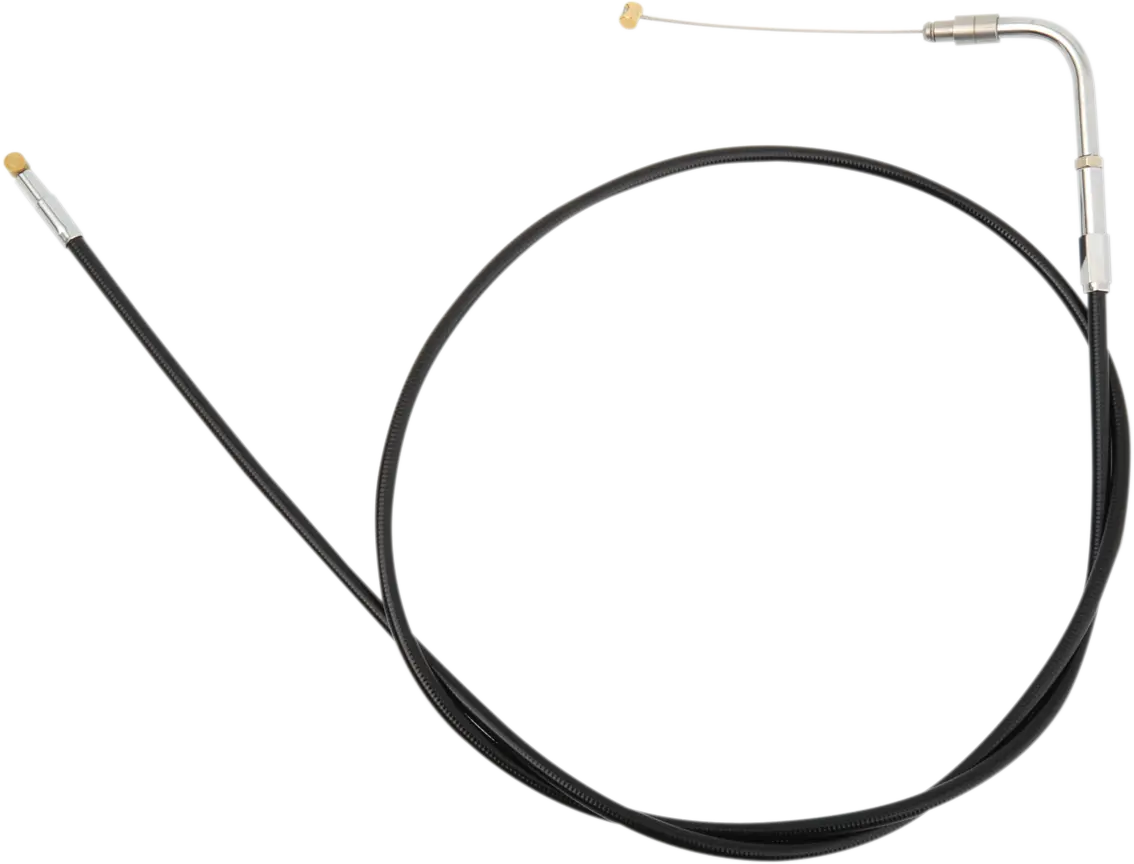 S&S Cycle Black Vinyl Throttle Cable - 42" - Black 19-0440 1