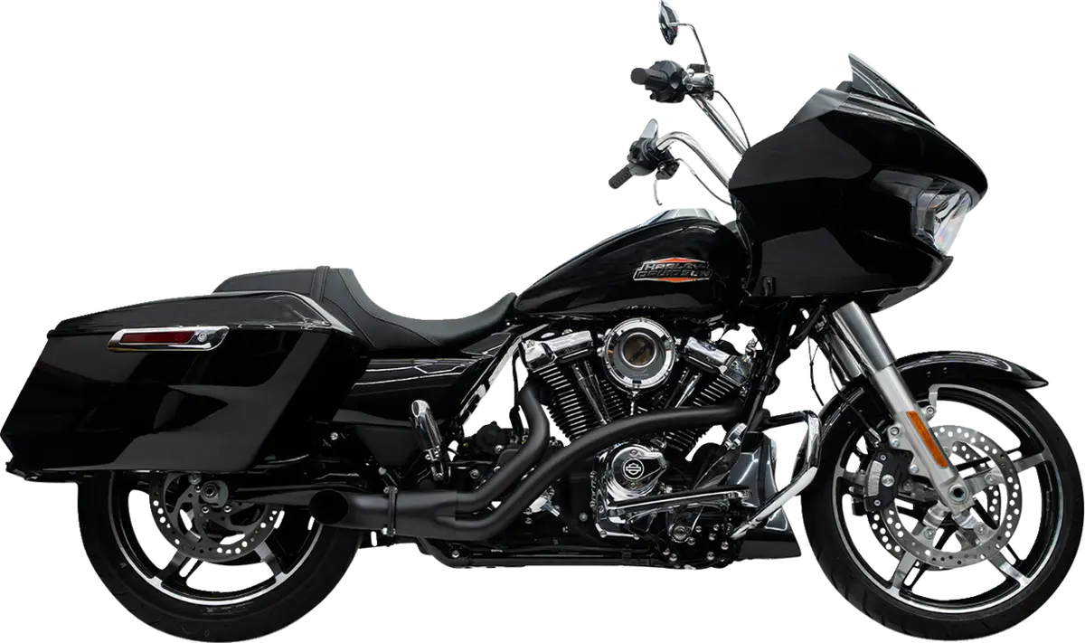 Trask 2-Into-1 Bmf Exhaust System - M8 - Black Tm-5765Bk 1