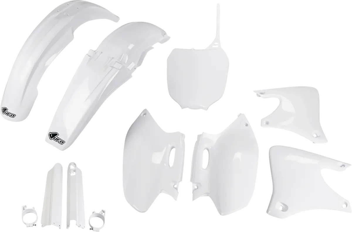 Ufo Body Kit - White - Yamaha - Yz '01-'02 Yakit303f@046 1