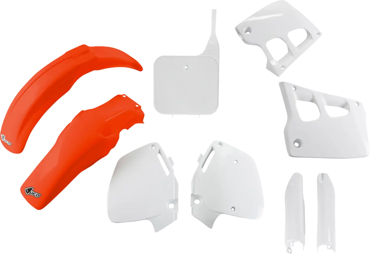 Ufo Body Kit - '91 Oem Red/White - Honda - Cr '90-'92 Hokit097f@999 1