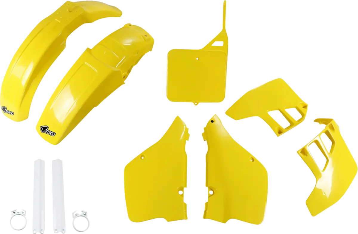 Ufo Body Kit - Oem Yellow/White - Suzuki - Rm '89-'91 Sukit399f@999 1