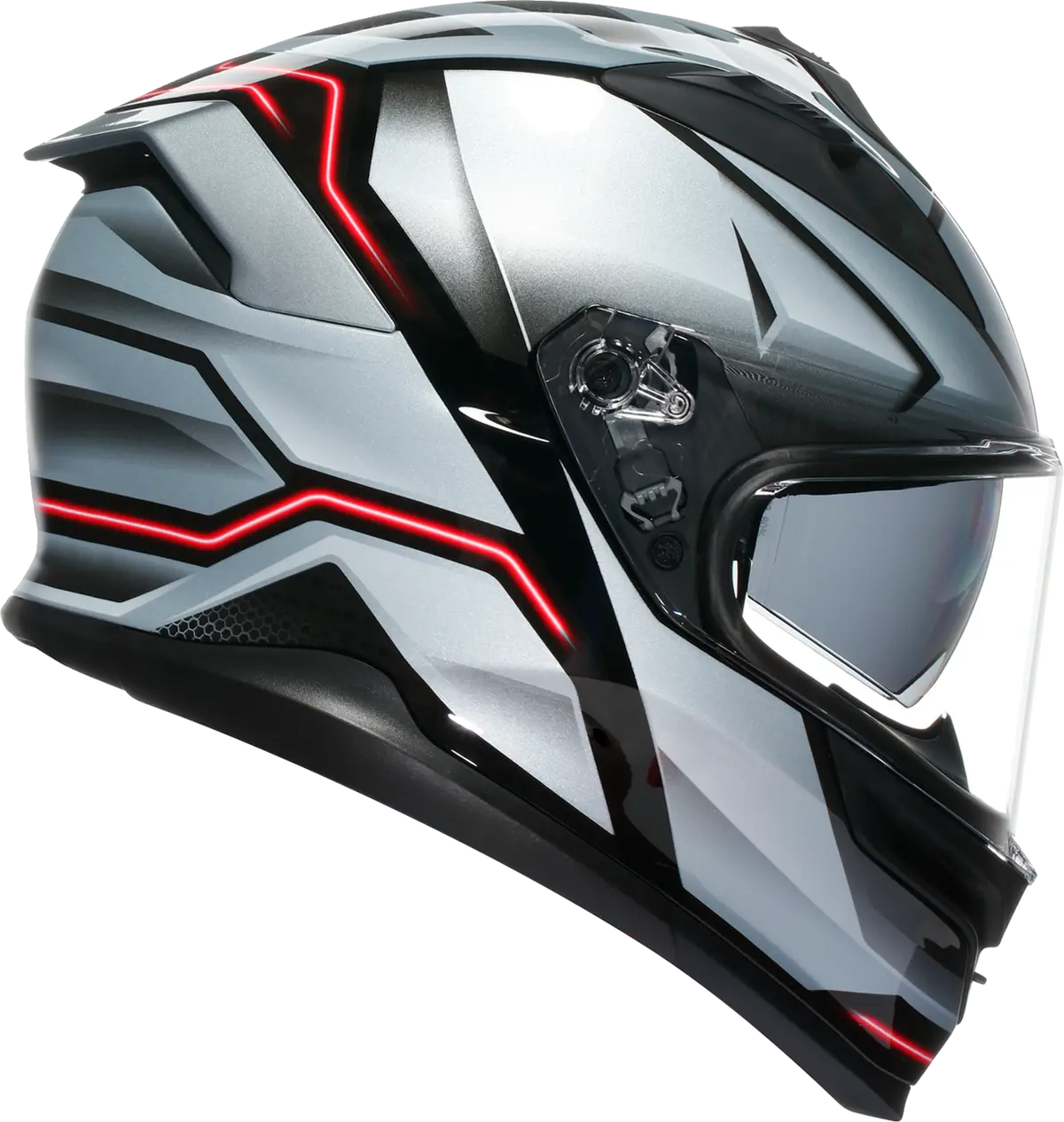 Agv K7 Helmet - Jaeger - Black/Silver - Small 2118399004-005-S 2
