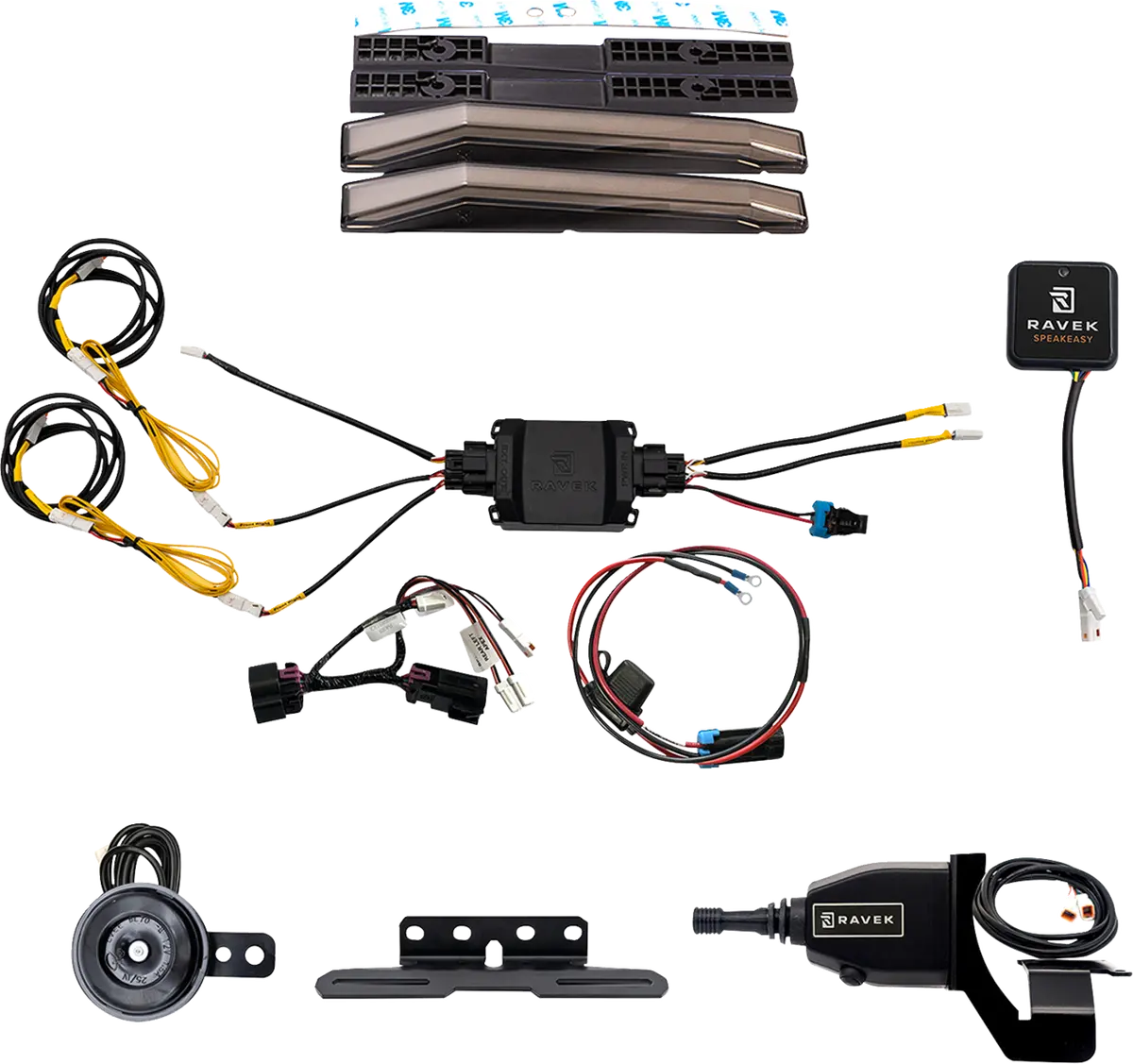 Ravek Turn Signal Kit - Gen3 Speakeasy™ - Ridge - Lever 67-4001Sl 1