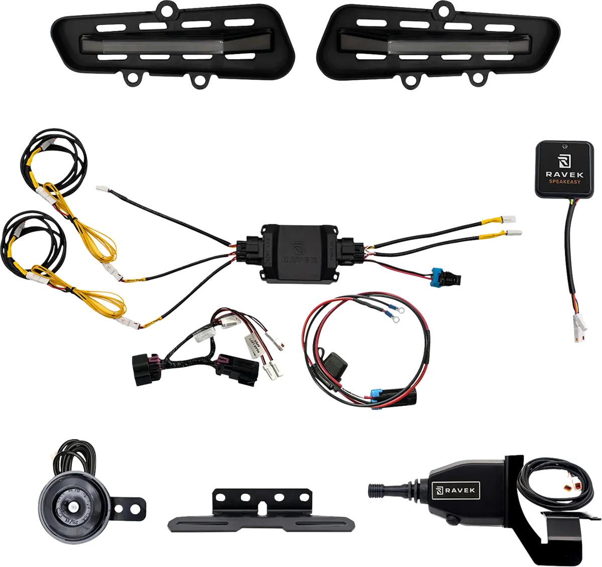 Ravek Turn Signal Kit - Gen3 Speakeasy™ - Defender Hd11 - Lever 65-2000Sl 1