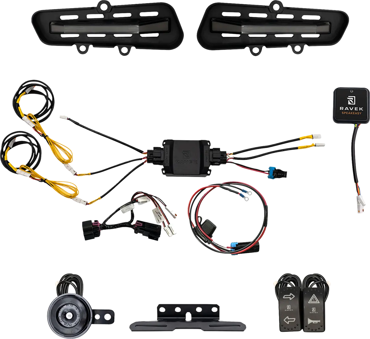 Ravek Turn Signal Kit - Gen3 Speakeasy™ - Defender Hd11 - Rockers 65-2000Sr 1