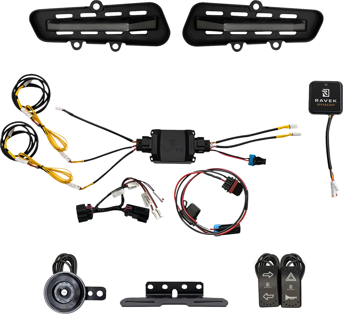 Ravek Turn Signal Kit - Gen3 Speakeasy™ - Ranger Xd 1500 - Rockers 64-1008Sr 1