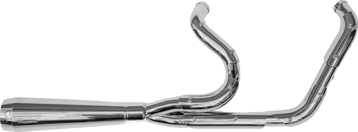 Trask 2-Into-1 Assault Exhaust System - Full Polished Tm-5052Po 1