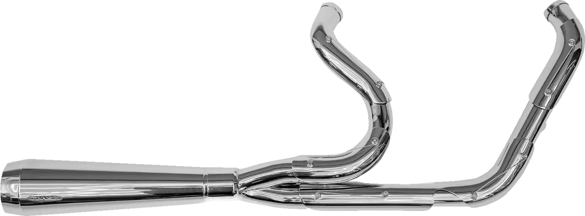 Trask 2-Into-1 Assault Exhaust System - Full Polished Tm-5020Po 1