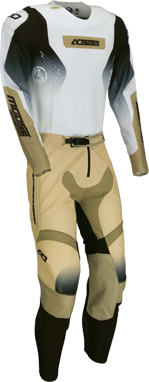 Moose Offroad Alpha One Jersey - Tan/Black - 3Xl 2910-8806 2
