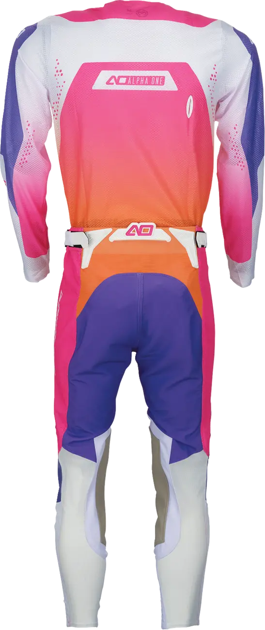 Moose Offroad Alpha One Jersey - Orange/Purple - Xs 2910-8807 2