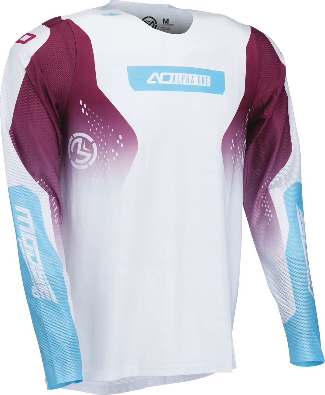 Moose Offroad Alpha One Jersey - White/Purple - 2Xl 2910-8819 1