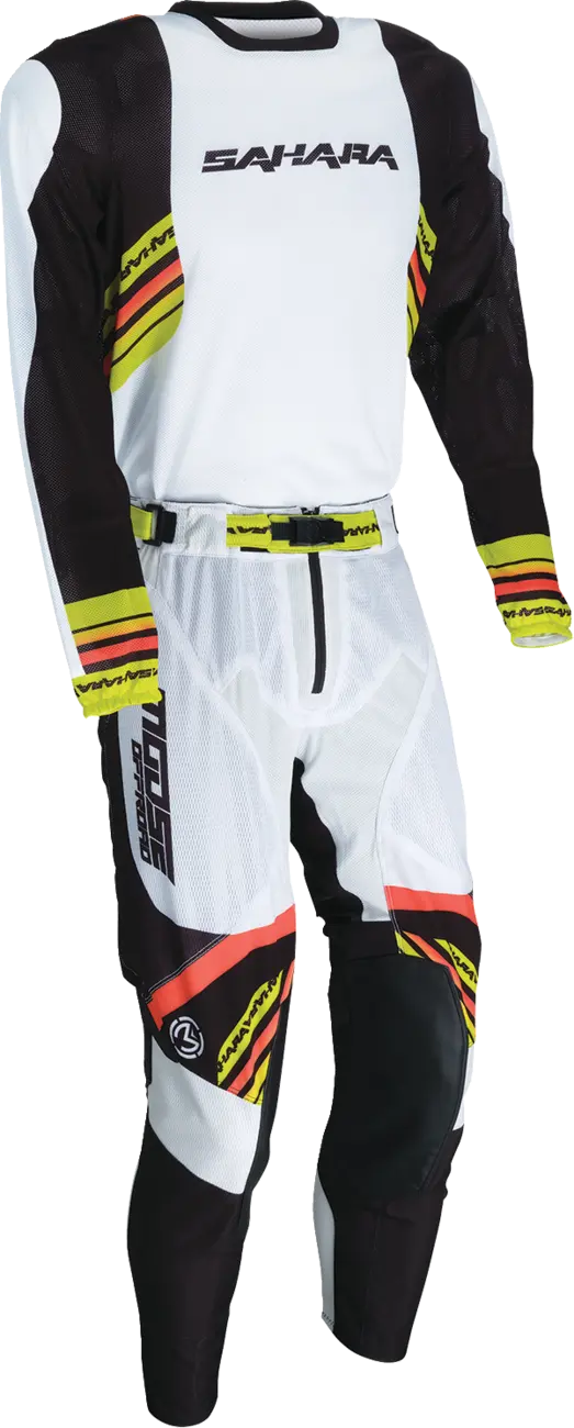 Moose Offroad Sahara Pants - White/Black - Us 42 2901-12900 2