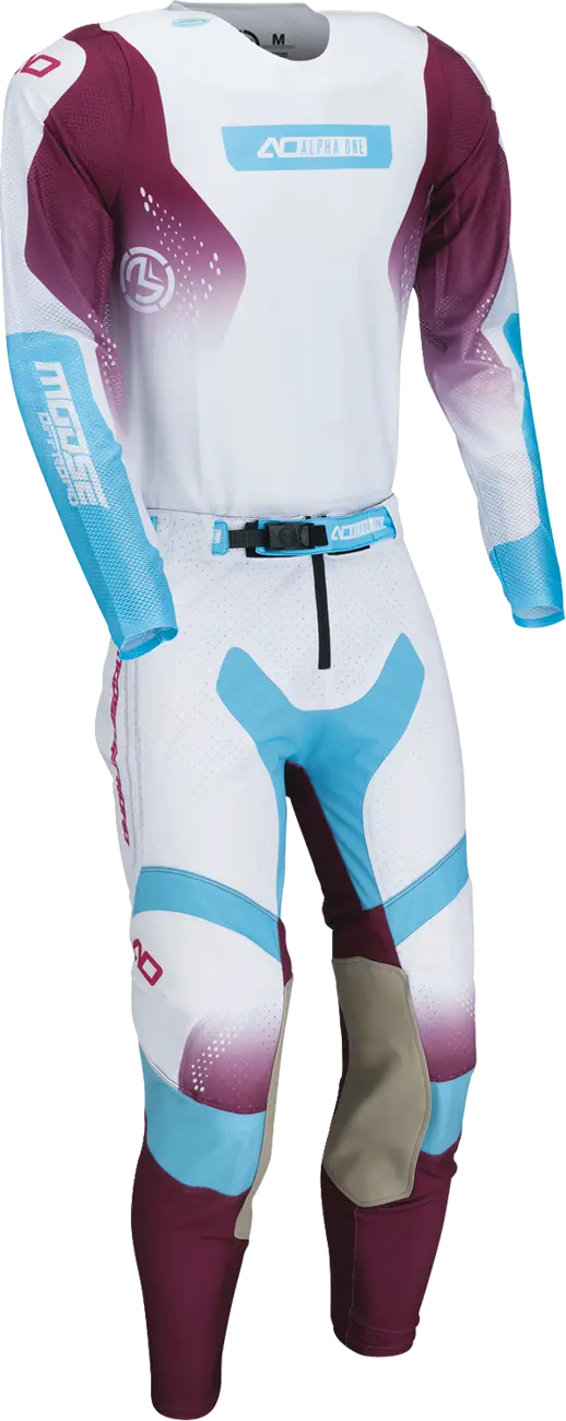 Moose Offroad Alpha One Pants - White/Purple - Us 34 2901-12958 2
