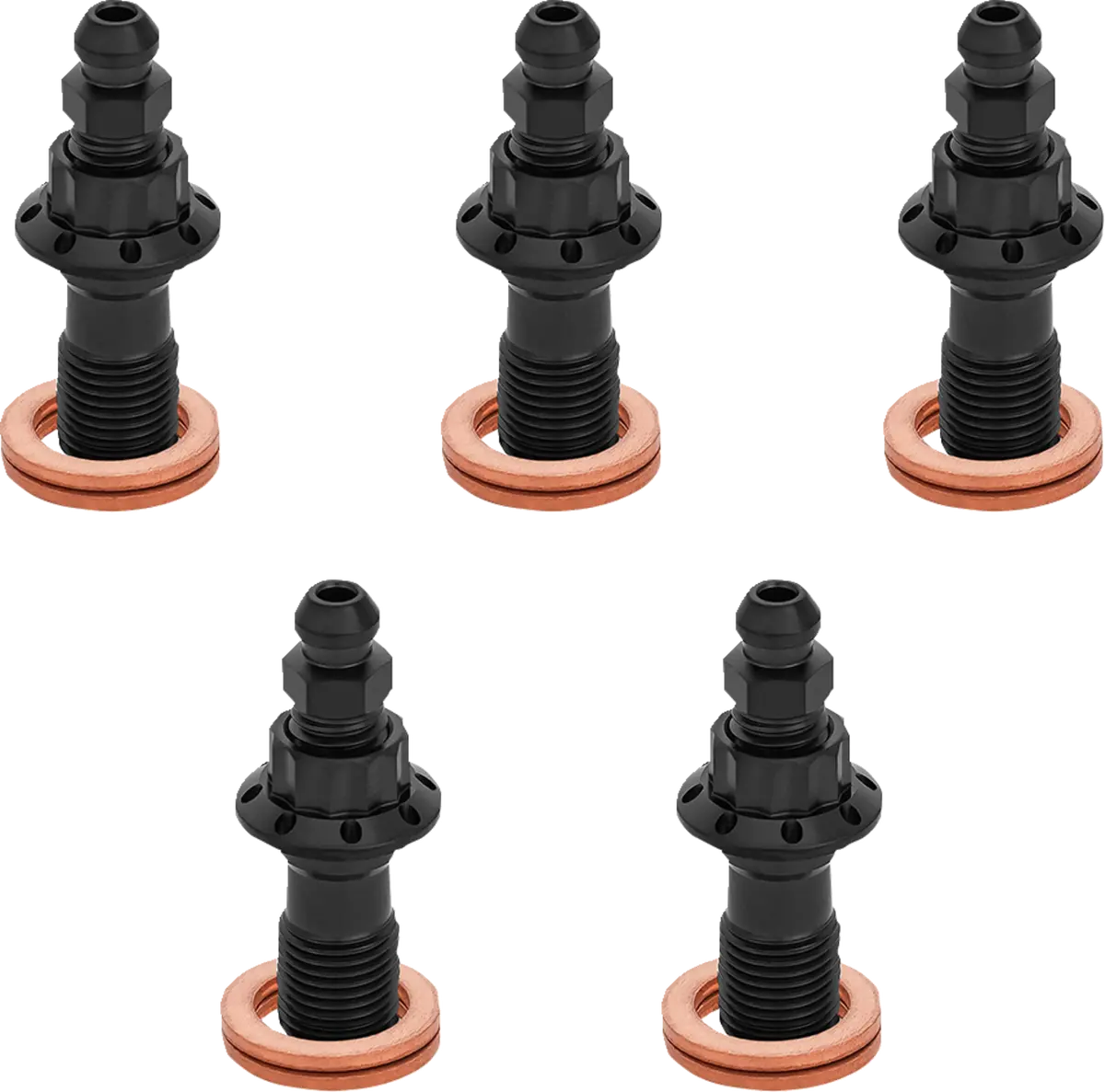 Arlen Ness Banjo Bolt 5-Pack - 10Mm - Black 300-867 1