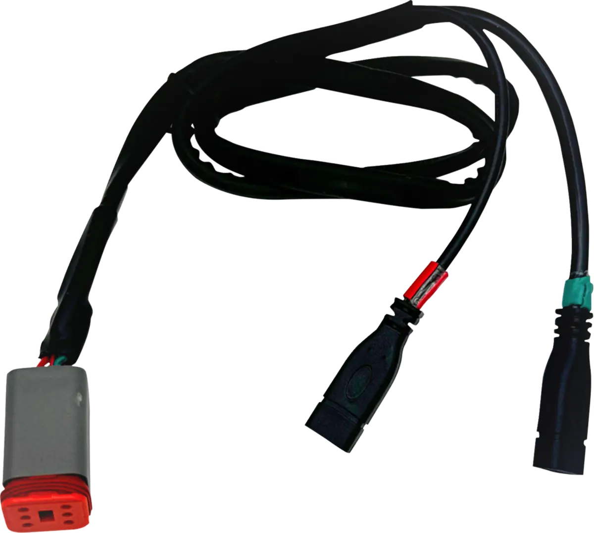 Custom Dynamics Carplay Y-Harness - Usb-C - Indian Cd-Ind-Usbc-Y 1