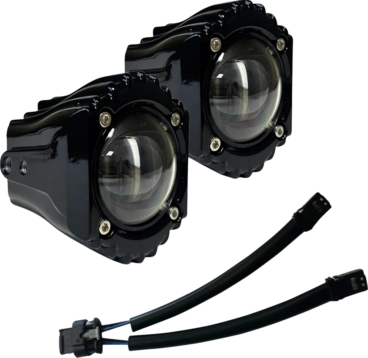 Custom Dynamics Fog Light - White/Clear - Harley-Davidson® Sd-Fog-6W 1